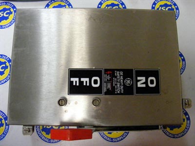 <B>General Electric - </B>THN3361SS Disconnect Switch NEW